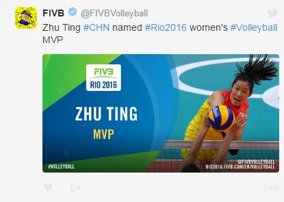 朱婷 世俱杯 MVP _ 朱婷 女排 世界杯冠軍 _女排朱婷世俱杯頒獎